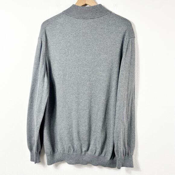 VINEYARD VINES GREY COTTON CASHMERE HOUSTON ASTROS LONG SLEEVE NO SIZE SWEATER - Picture 2 of 6